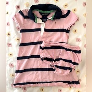 Ralph Lauren dress and bloomers